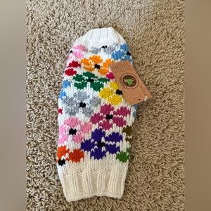 chilli dog floral sweater